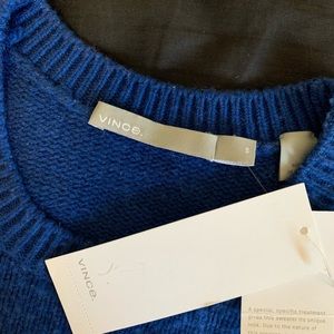 Vince Cashmere Blend Sweater NWT $345